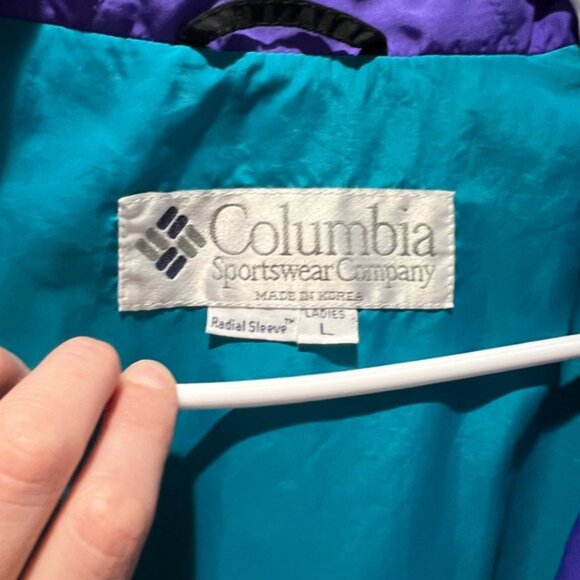 Vintage Columbia Ski Jacket Vamoose 2 Piece 90s Womens Size Large - Picture 7 of 13